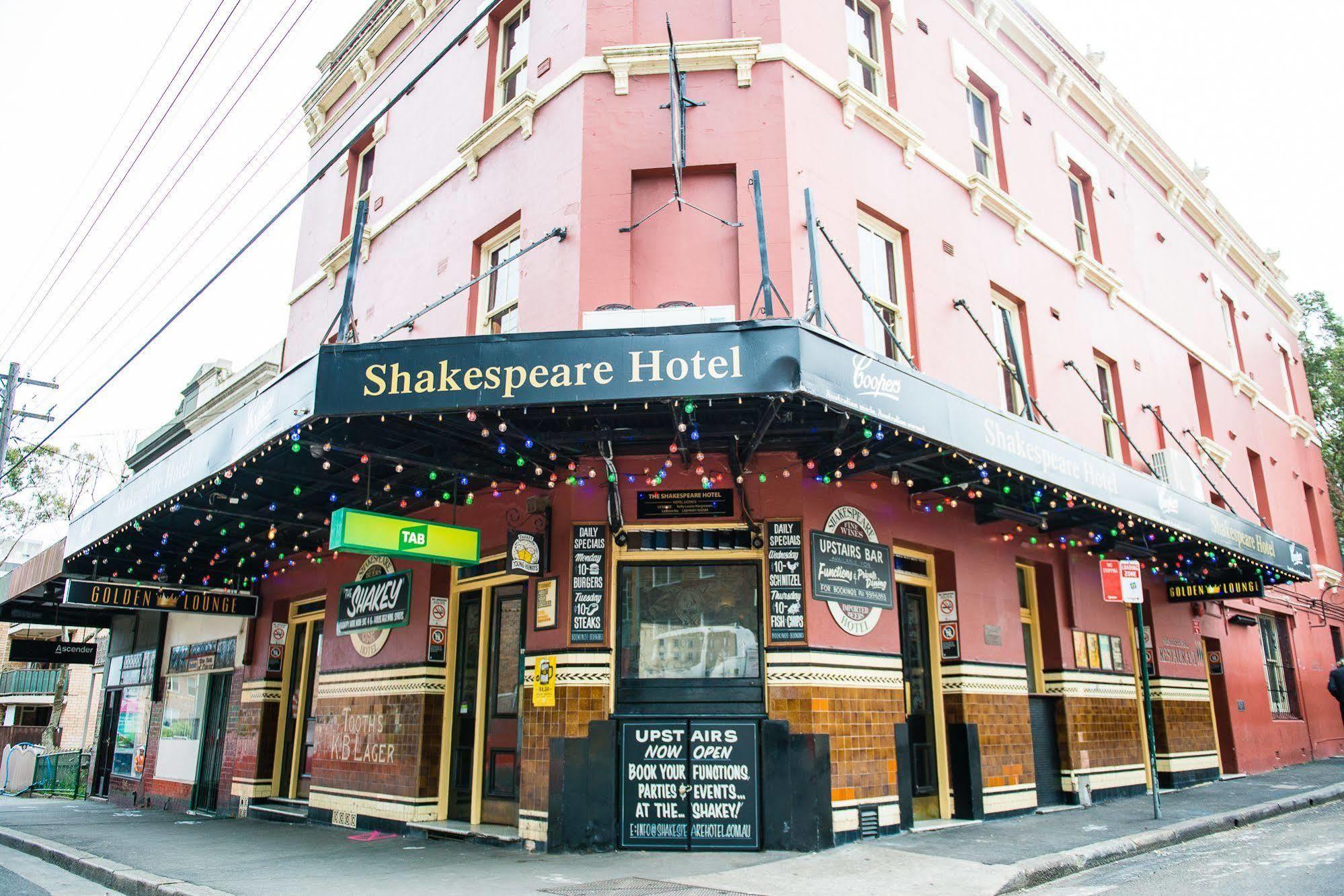 シェイクスピア ホテル Surry Hills エクステリア 写真